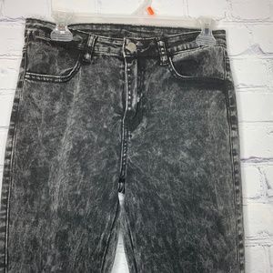 Acid washed flares